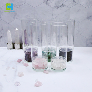 Logo personnalisé Guérison <span class=keywords><strong>Shungite</strong></span> Verre Cristal Tasse D'<span class=keywords><strong>eau</strong></span> - Product Image 2