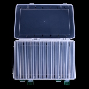 <span class=keywords><strong>Caja</strong></span> <span class=keywords><strong>de</strong></span> <span class=keywords><strong>Pesca</strong></span> Rígida Transparente <span class=keywords><strong>de</strong></span> Plástico Duro para Almacenamiento <span class=keywords><strong>de</strong></span> Señuelos, Anzuelos y Cebos - Uso en Ríos y Arroyos con Capacidad Inferior a 20L - Product Image 2