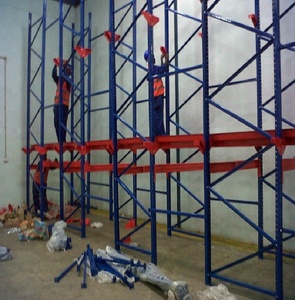 Drive in <span class=keywords><strong>Rack</strong></span>, estante de almacenamiento de acero, estantes de almacenamiento de almacén de metal, unidades de estantería, estante miniso de andamio de metal - Product Image 5