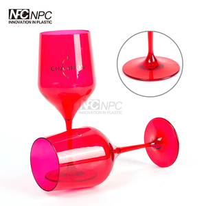 Verre à vin champagne personnalisé avec logo imprimé en couleur - Product Image 3