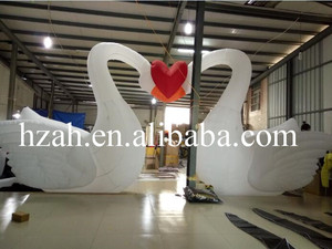 Çift Şişme Kuğu Arch/Şişme Çiçek Düğün için - Product Image 4