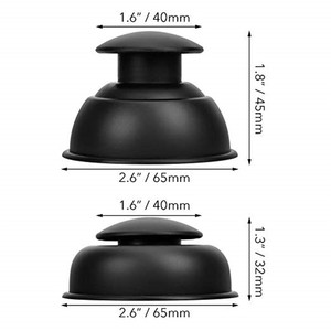 Juego de ventosas de silicona para fisioterapia, set de venthouses de silicona de grado médico, anticelulítico - Product Image 4