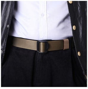 5-1 cinture di tela da uomo <span class=keywords><strong>cintura</strong></span> tattica in Nylon con fibbia in plastica resistente al combattimento - Product Image 2