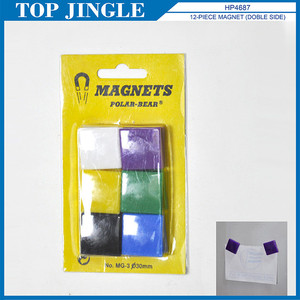 Small white round shape kitchen magnet <b>towel</b> <b>hook</b> - Product Image 4