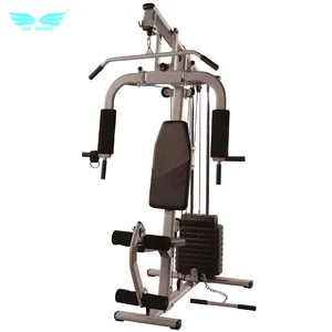 One multi Station Home Gym with 100lbs weight stack oem customized lbs integrated gym trainer es 416