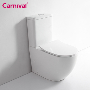 <span class=keywords><strong>Toilettes</strong></span> européennes de haute qualité aux normes CE <span class=keywords><strong>WC</strong></span> à économie d'eau meubles de salle de bain inodoro toilette deux pièces à double chasse d'eau ronde à l'avant - Product Image 3