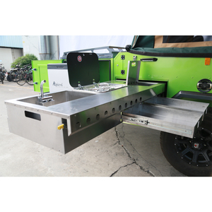Diapositiva de cocina de acero inoxidable para la caravana, camping de remolque de viaje <span class=keywords><strong>Accesorios</strong></span> - Product Image 3