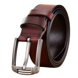 Nuevos <span class=keywords><strong>cinturones</strong></span> de cuero genuino <span class=keywords><strong>para</strong></span> hombres, <span class=keywords><strong>cinturones</strong></span> de cuero genuino Retro informales - Product Image 1