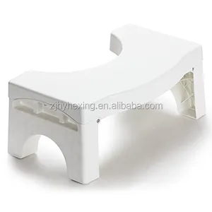 Pliant en plastique tabouret de toilette tabouret de toilette pliable