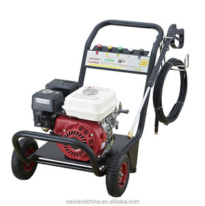 2600PSI 180Bar lavadora portátil de alta presión del motor de gasolina <span class=keywords><strong>con</strong></span> <span class=keywords><strong>ruedas</strong></span> - Product Image 1