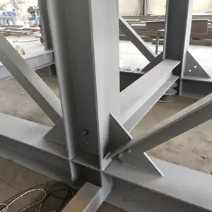 Q345 Or Q235 Steel Structure Column Steel Beam Fabrication /steel frame fabrication