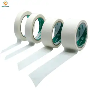 Afplakband 1 Inch Tekenschilders Tape Wit Beige, Algemene Maskeringstape Voor Schilderen, Labelen, Schilderen