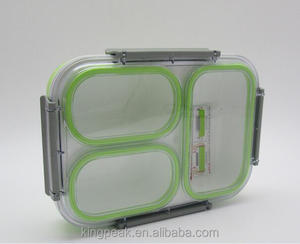 Hot Sale Kids Bento Lunch <strong>Box</strong> Microwave Safe 3 Compartments Food <strong>Storage</strong> Container <strong>Box</strong> Sandwich <strong>Camping</strong> <strong>Box</strong> - Product Image 3