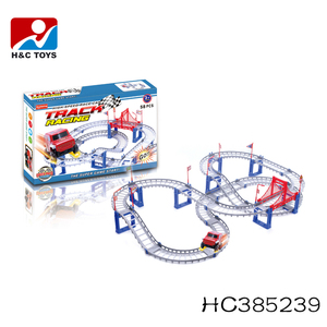 130 unids colorido DIY <span class=keywords><strong>pista</strong></span> súper pilas juguete vagón HC345120 - Product Image 4