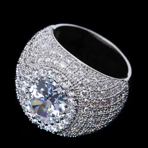 1/3PCS Fashion Women Adjustable Big Open Rings Jewelry Personality Ring |  Wish