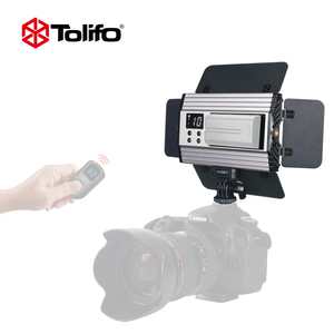 Tolifo Handheld Selfie luz foto LED luz suave en la cámara con soporte <span class=keywords><strong>de</strong></span> la cámara para Canon - Product Image 1
