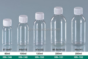 PET transparente plana botella de enjuague <span class=keywords><strong>bucal</strong></span> de plástico con tapa de rosca - Product Image 1