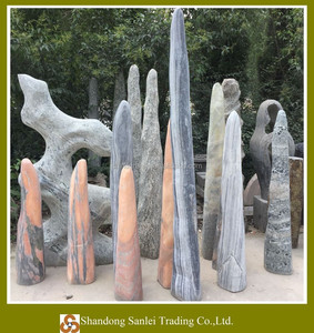 Colonna in Pietra Naturale per <span class=keywords><strong>Giardino</strong></span>, Pietra per Paesaggistica all'Ingrosso - Product Image 2