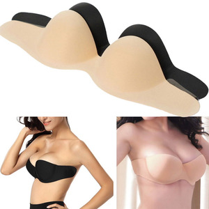 Onenweb Sexy Adhésif Silicone Stick On Push Up Gel Bretelles Soutien-Gorge Invisible Dos Nu - Product Image 1