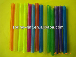 espiral de plástico pantalones de pana con el anillo dominante del casino de <span class=keywords><strong>la</strong></span> langosta del cordón bungee llavero - Product Image 4