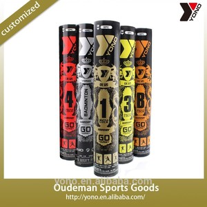 caliente la venta de customzied volantes de bádminton de fábrica de bádminton personalizado de venta de la marca - Product Image 5