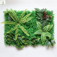 En gros Vente Chaude D'herbe Verte Artificielle Feuilles Plante Mur pelouse Noce Café Décoration Cryptage Toile De Fond D'étape
