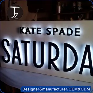 Casting Craftsman supplier 3d outdoor led sign letter outdoor shop sign letter 3d led luminous letters