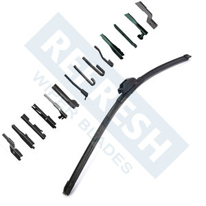 Nhà phân phối bán buôn cần gạt nước ô tô, cần gạt nước kính chắn gió cho thị trường phụ tùng ô tô, cần gạt nước Magic fit không xương 2a - Product Image 1