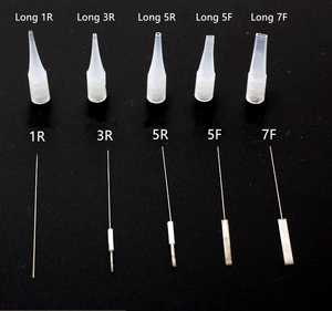 Aguja desechable estéril fabricada 0,35*50mm para maquillaje permanente/aguja para aguja de tatuaje mircobalding suministros de tatuaje - Product Image 3