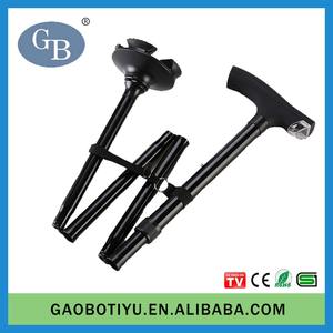 GB-804 Tongkat Berjalan Lipat Yang Dapat Disesuaikan dengan Lampu Kilat - Product Image 5