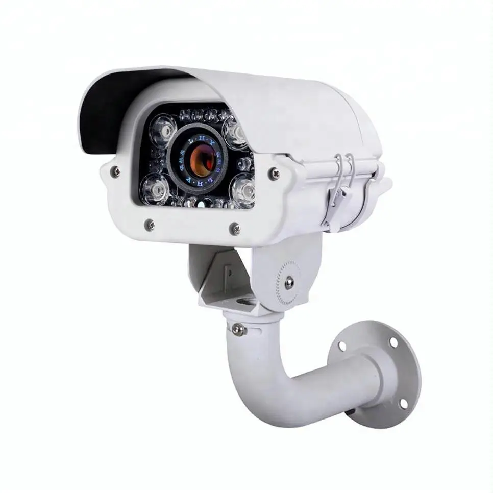 Enxun HD Camera Outdoor IP Camera Hot High Quality 5.0MP White Infrared License Plate Camera