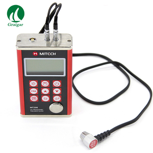 Digitale Ultraschall-Dicken messgeräte Mitech MT200 mit 5MHz 10mm Sonde N05/90 °