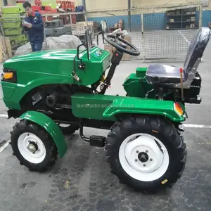 Huaxia pequeno trator multifunção 4wd, trator de fazenda