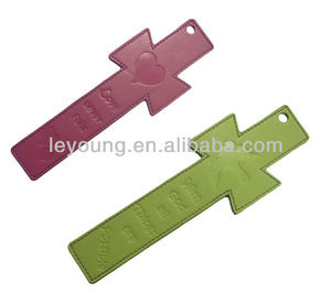 forma personalizada <span class=keywords><strong>de</strong></span> cuero <span class=keywords><strong>de</strong></span> regalo con bookmaks trim - Product Image 1