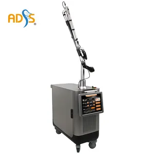 ADSS Mới Picosecond Sắc Tố Máy Diệt Laser Fractional Q-switched Laser Máy Nd Yag Tatoo Loại Bỏ Laser