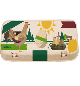 Minsda tùy chỉnh cá nhân gà vịt trứng <span class=keywords><strong>carton</strong></span> nhãn dán trứng - Product Image 5