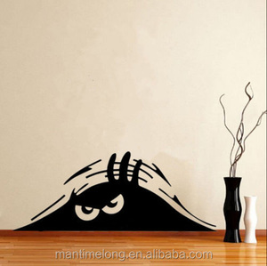 Autocollant de voiture amusant avec motif de monstre qui fait la tête, autocollant de voiture d'échantillon, design d'autocollant de voiture, autocollant de carrosserie de voiture, image - Product Image 6