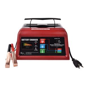 Chargeur de batterie de voiture automatique intelligent 2/10/50A 12 volts avec fonction de démarrage du moteur et maintien de charge - Product Image 4