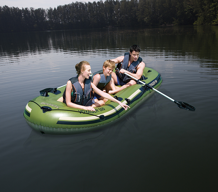 PVC Matériel De Pêche Gonflable De Sport Aquatique Bateau Bateau Portatif Avec Pompe À Air
