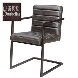 <span class=keywords><strong>Fauteuil</strong></span> en métal et fer OEM ODM, style <span class=keywords><strong>vintage</strong></span>, <span class=keywords><strong>cuir</strong></span> véritable, salon, bar, usage général, style <span class=keywords><strong>anglais</strong></span> antique, <span class=keywords><strong>fauteuil</strong></span> d'appoint, chaises d'intérieur - Product Image 4