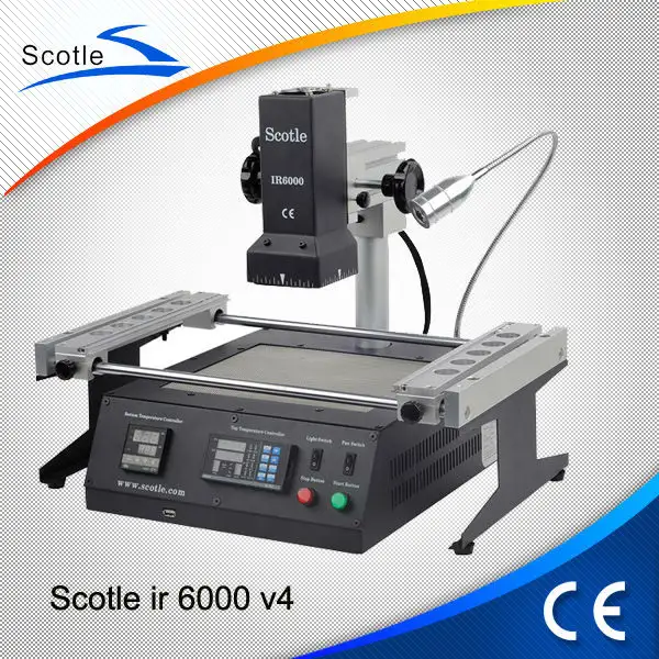 Mesin Reparasi PCB BGA Stasiun Pengerjaan Ulang Infrared Scotle Ir6000