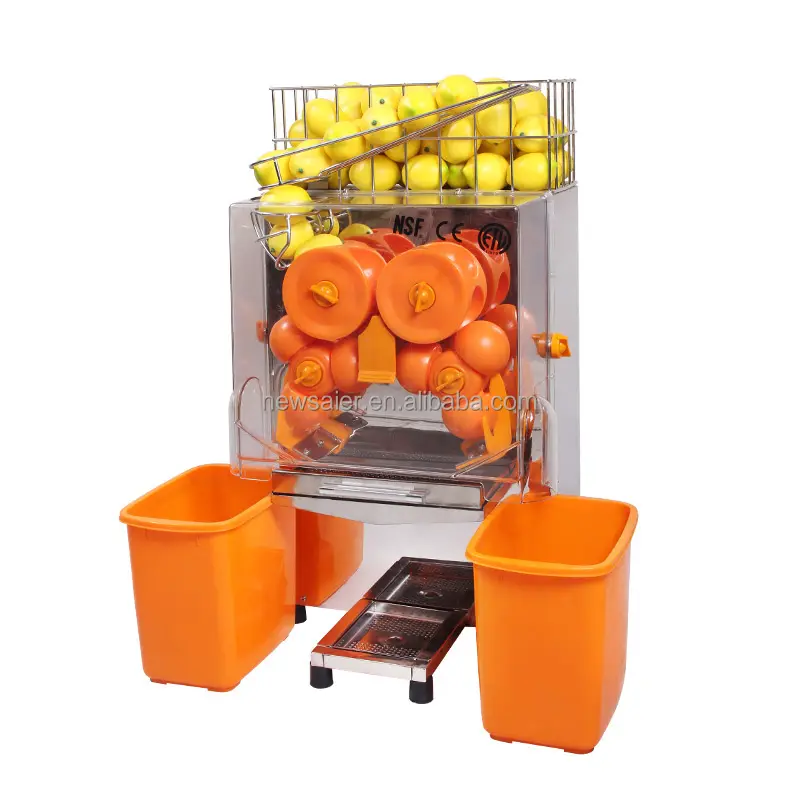 상업 주스 추출기 블렌더 쉬운 자동 오렌지 과즙 기계