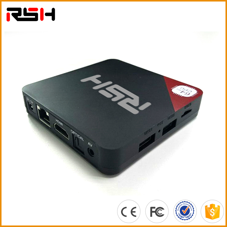 Android 6.0 os S905X Kodi 17.0 OEM caja de la TV androide 4 K HDMI2.0a al por mayor Google caja androide