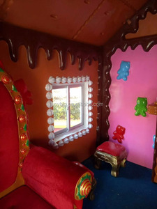 <span class=keywords><strong>Casa</strong></span> Gigante in Vetroresina a Tema Natalizio per Parco Giochi all'Aperto per Bambini - Product Image 3