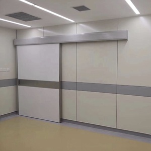 Puerta de revestimiento en polvo para entrada o salida de Hospital, ventana de vidrio, sala de operaciones - Product Image 2