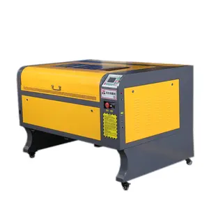 9060 80W Ruida laser 900*600 MILÍMETROS de couro madeira acrílico gravura máquina de corte a laser da madeira compensada