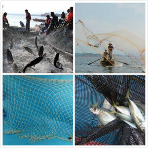 Multifilamento Estilo y PA plástico Tipo de nylon de pesca sin nudos tamaño de las redes de malla: 120 mm x 120 mm. - Product Image 1