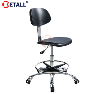 Silla <span class=keywords><strong>de</strong></span> <span class=keywords><strong>Trabajo</strong></span> Giratoria con Ruedas y Elevación, Diseño <span class=keywords><strong>Industrial</strong></span> para Taller o Fábrica - Product Image 6