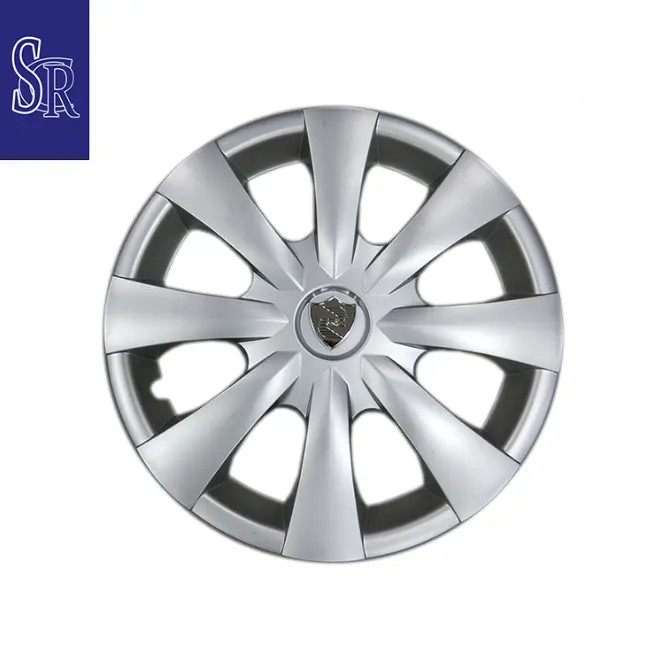 Universal auto parts 15'' hubcaps silver ABS wheel center caps for cars with wires