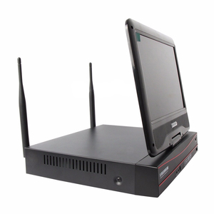 Kit NVR WiFi 4 Canali con <span class=keywords><strong>Telecamera</strong></span> Wireless ad <span class=keywords><strong>Alta</strong></span> <span class=keywords><strong>Definizione</strong></span> e Stabilità del Segnale, Schermo da 10 Pollici - Product Image 5